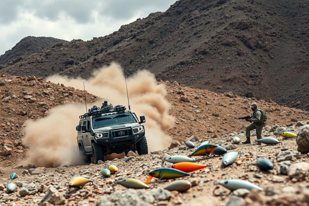 escolta armada e iscas