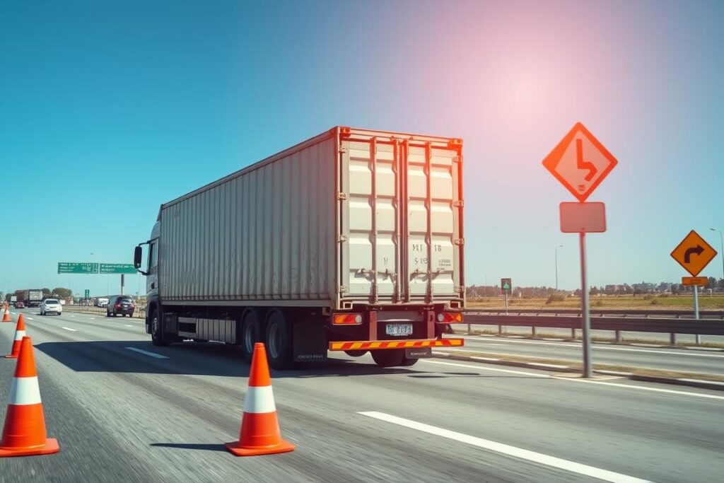 segurança no transporte de cargas rodoviárias